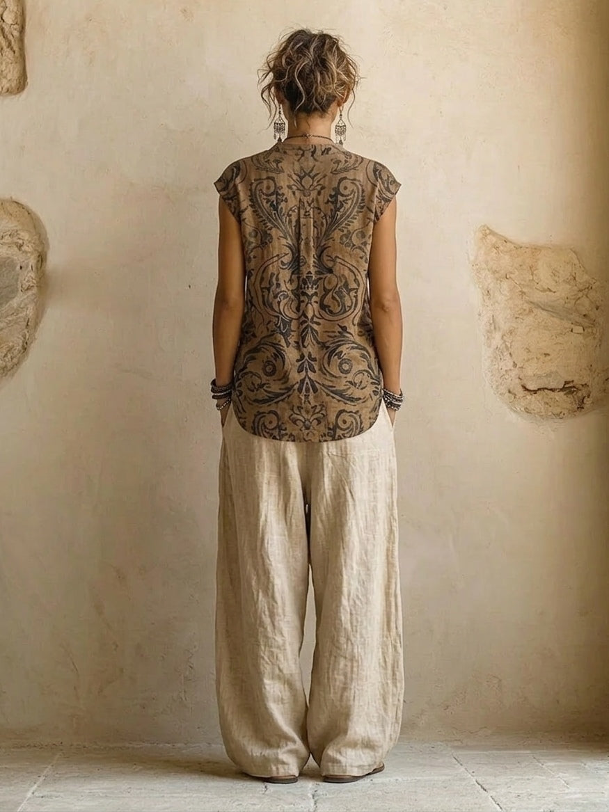 Elisa | Conjunto de 3 piezas de estilo bohemio