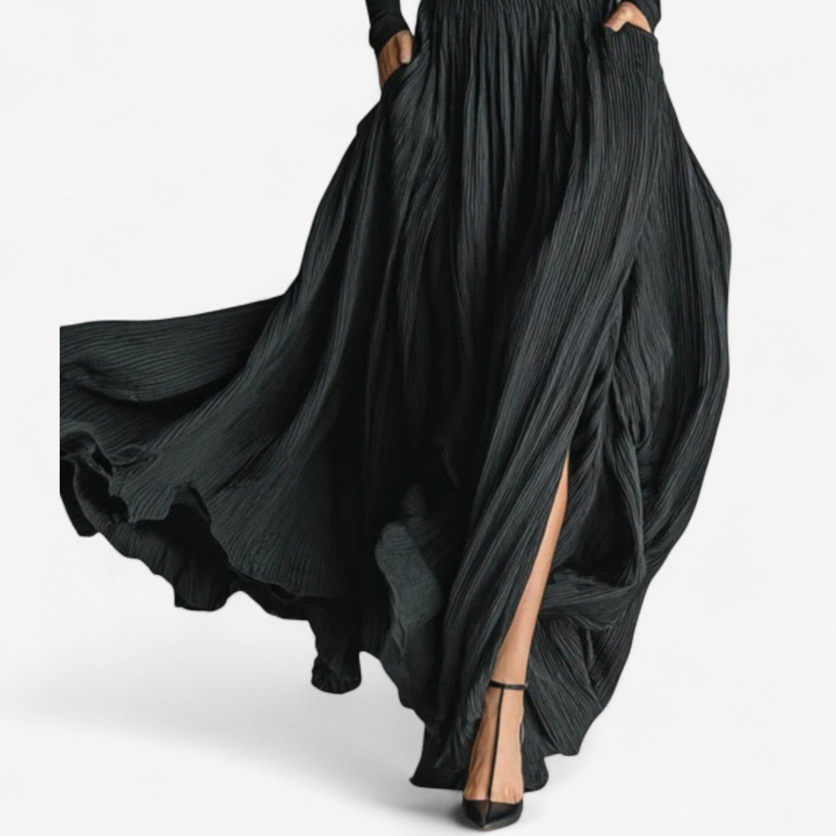Rebekka - Vestido de cintura alta