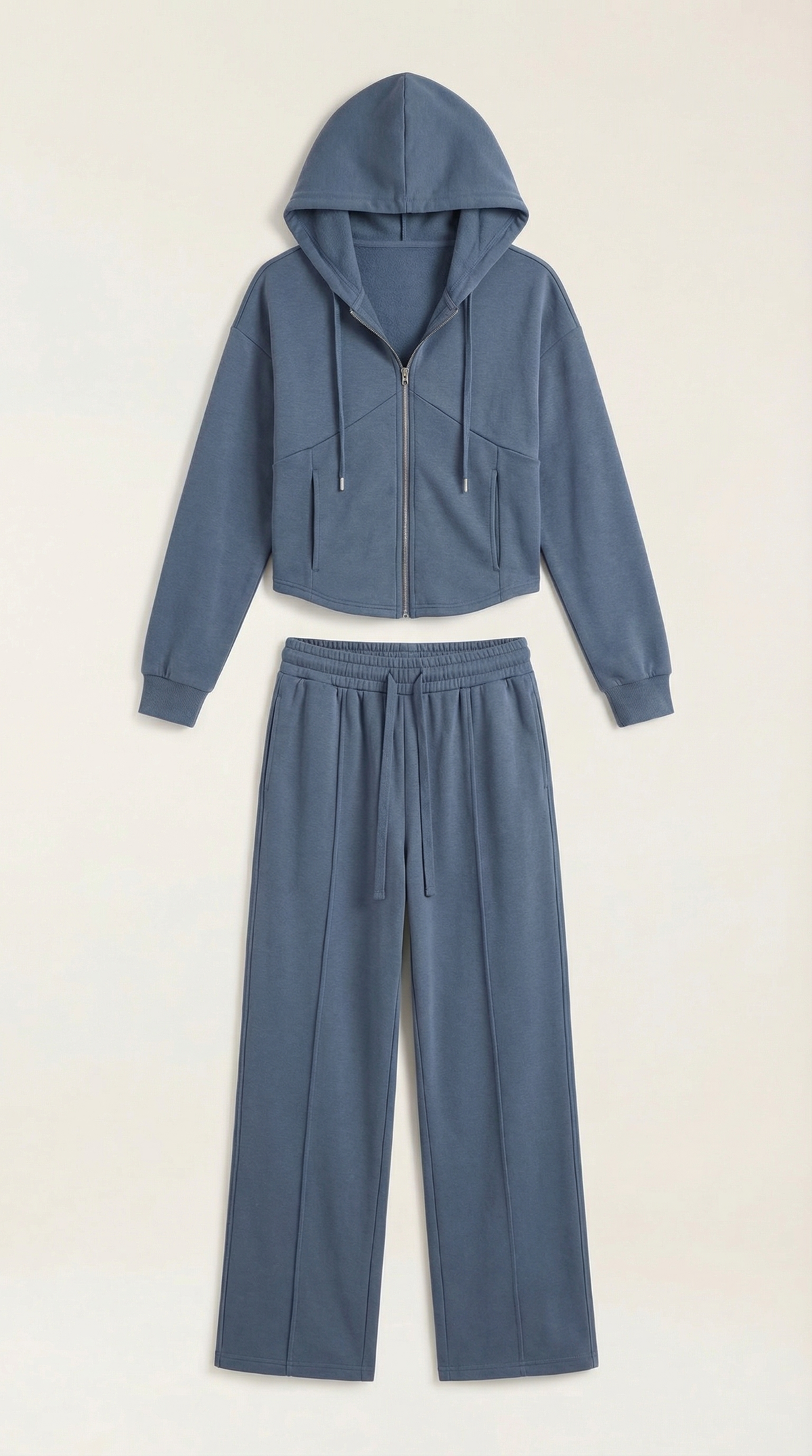 Conjunto de sudadera Yolanda con pantalones de pierna ancha