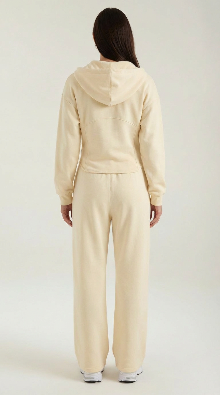Conjunto de sudadera Yolanda con pantalones de pierna ancha