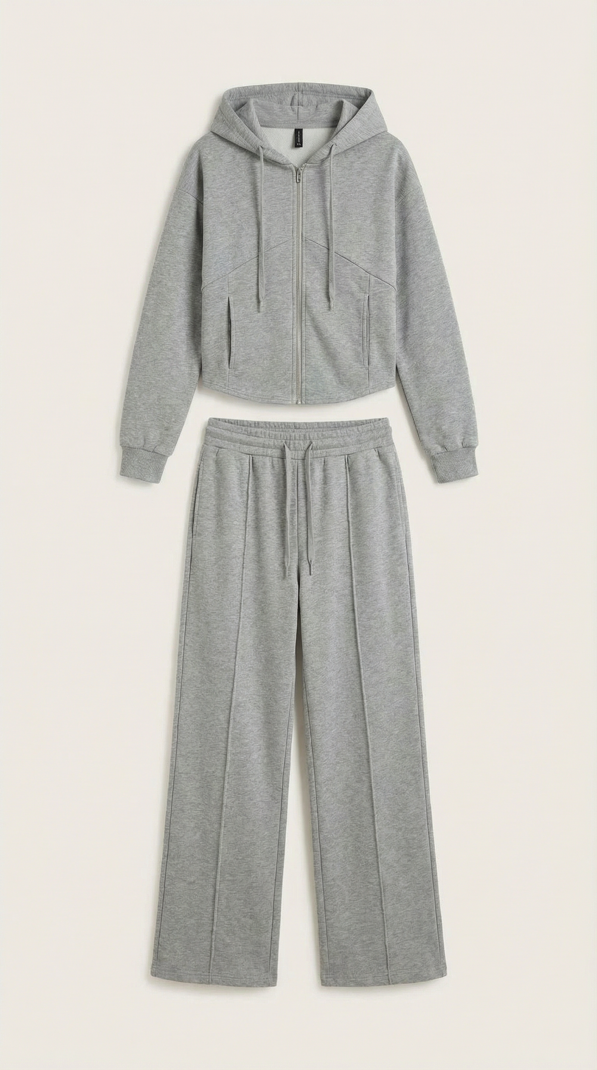 Conjunto de sudadera Yolanda con pantalones de pierna ancha